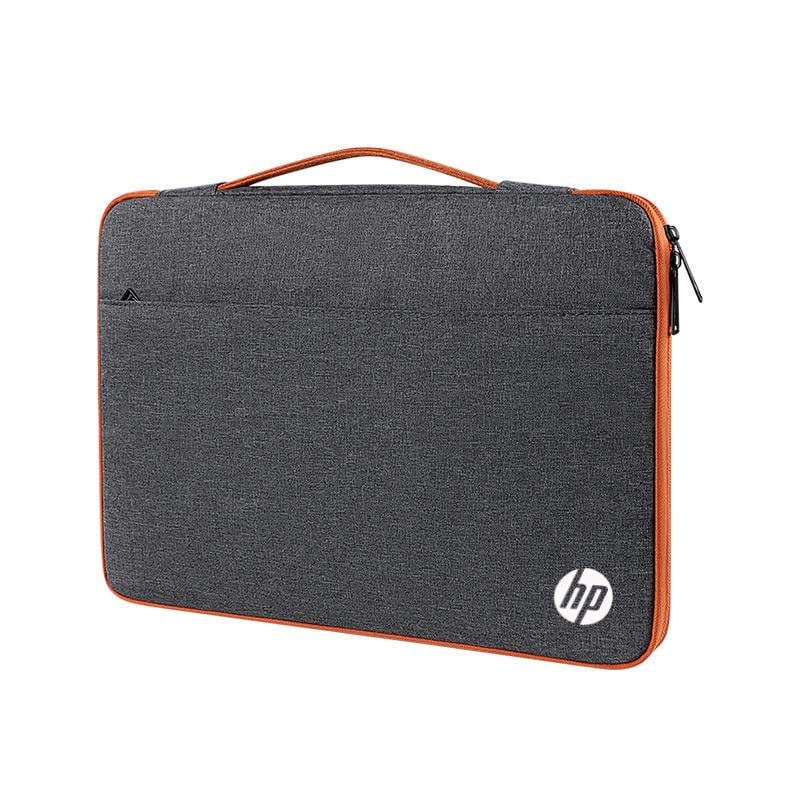 Сумка для ноутбука або документів HP 15,6" Сірий з помаранчевим (IBN039SJ2) - фото 2 Сумка для ноутбука або документів HP 15,6" Сірий з помаранчевим (IBN039SJ2) - фото 2