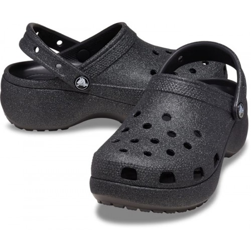 Сабо жіночі Crocs Classic Platform Glitter Clog р. 37-38 (17454)