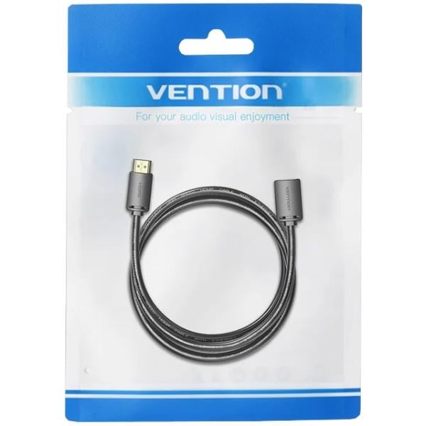 Кабель-подовжувач для передачі даних Vention HDMI MF v2.0 5 м Чорний (604939) - фото 3