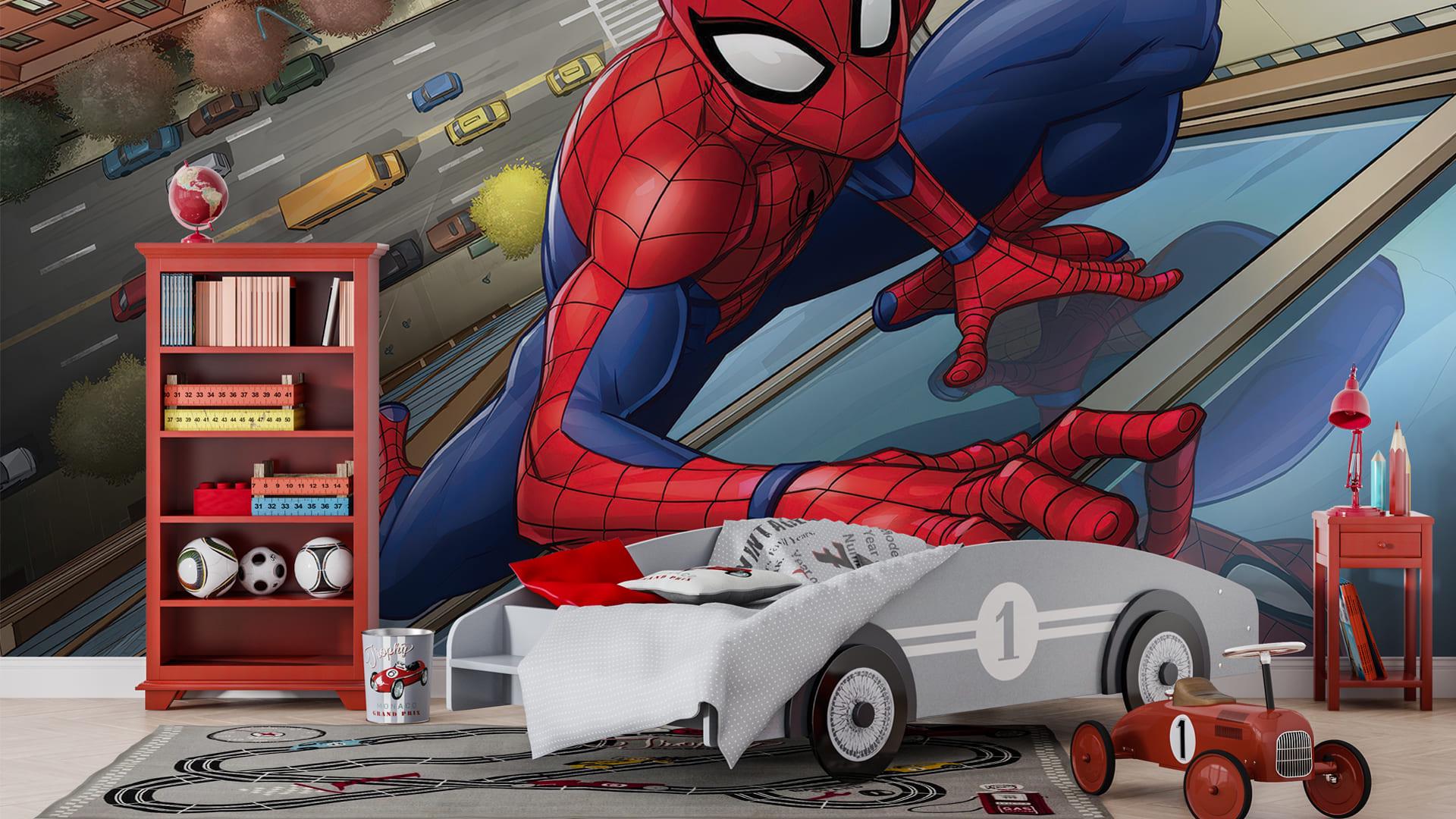 Фотообои флизелиновые Styleo Print-walls Человек-паук 0903 300х200 см (Pw-0903)