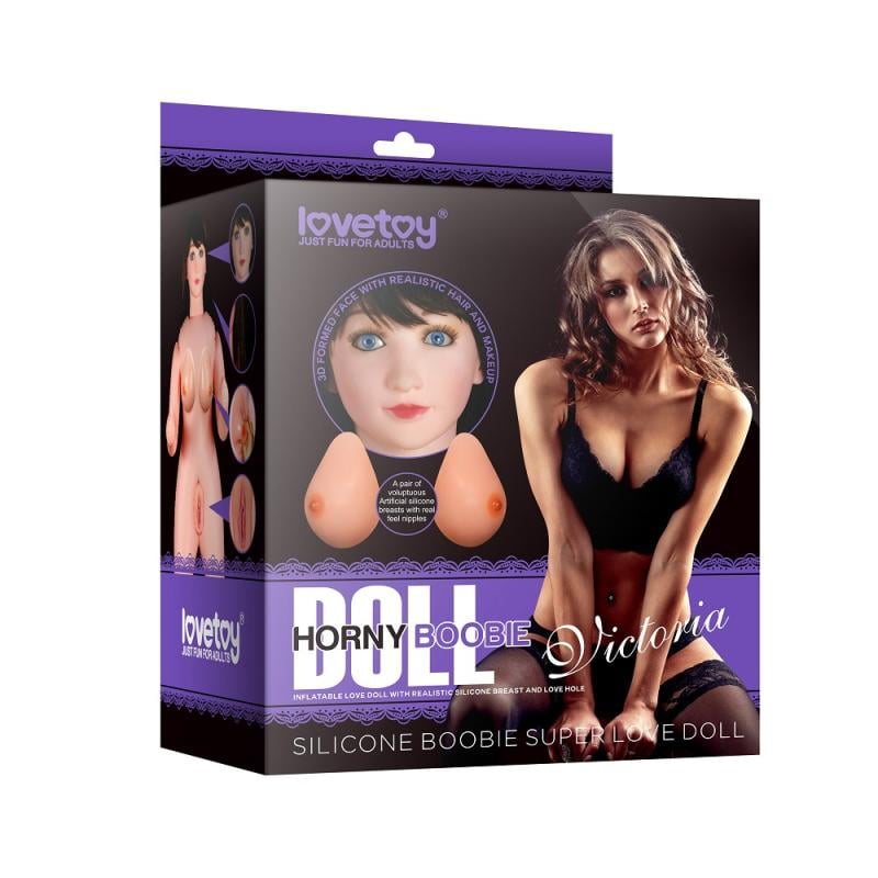 Секс-кукла брюнетка Boobie Super Love Doll силиконовая (1000058015)