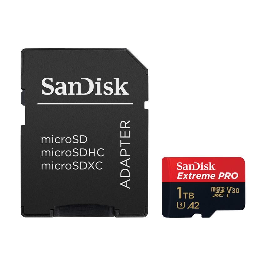 Карта памяти SanDisk Extreme Pro SDSQXCD-1T00-GN6MA microSDXC UHS-I U3 A2 1 TB (2461857060)