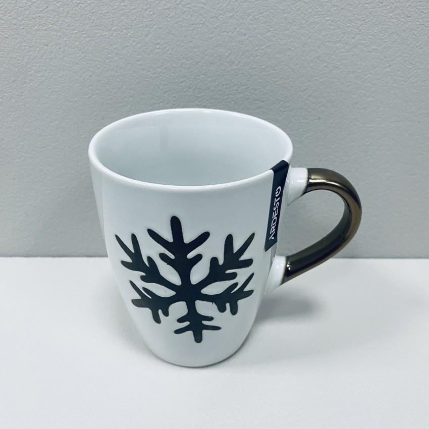 Чашка Ardesto AR3059AS SnowFlake керамическая 320 мл Белый (2389761247) - фото 3 Чашка Ardesto AR3059AS SnowFlake керамическая 320 мл Белый (2389761247) - фото 3