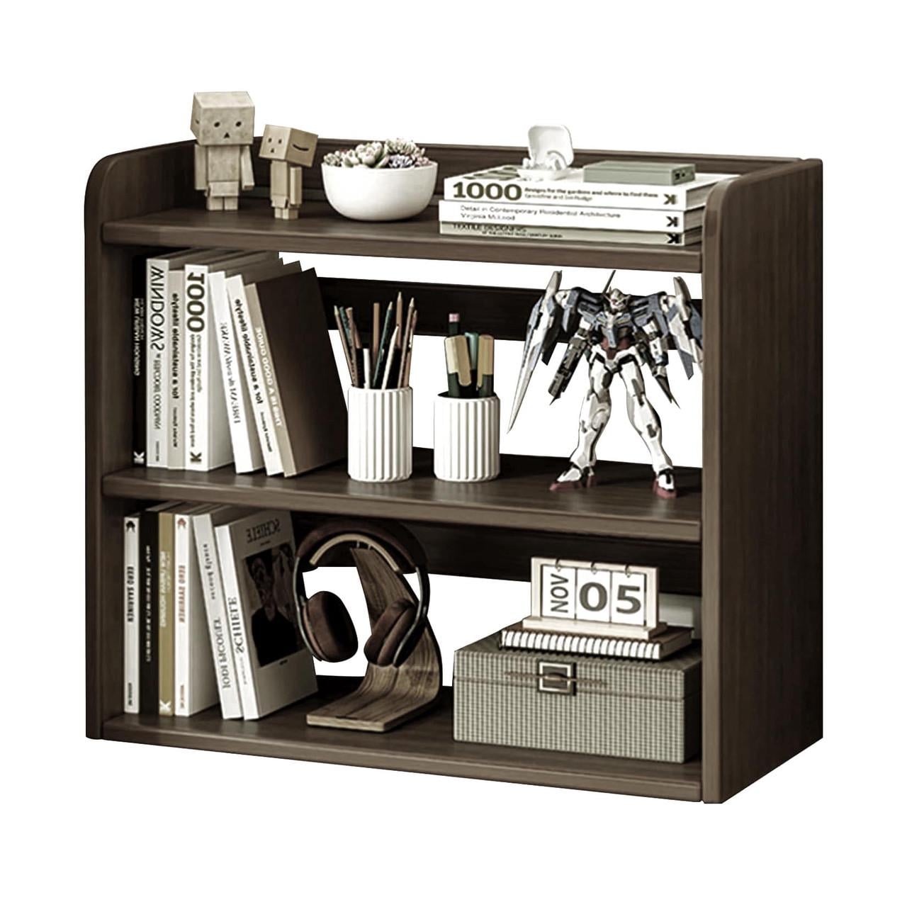 Полка-надстройка настольная из дерева Аларино мокко (АКД-011910)