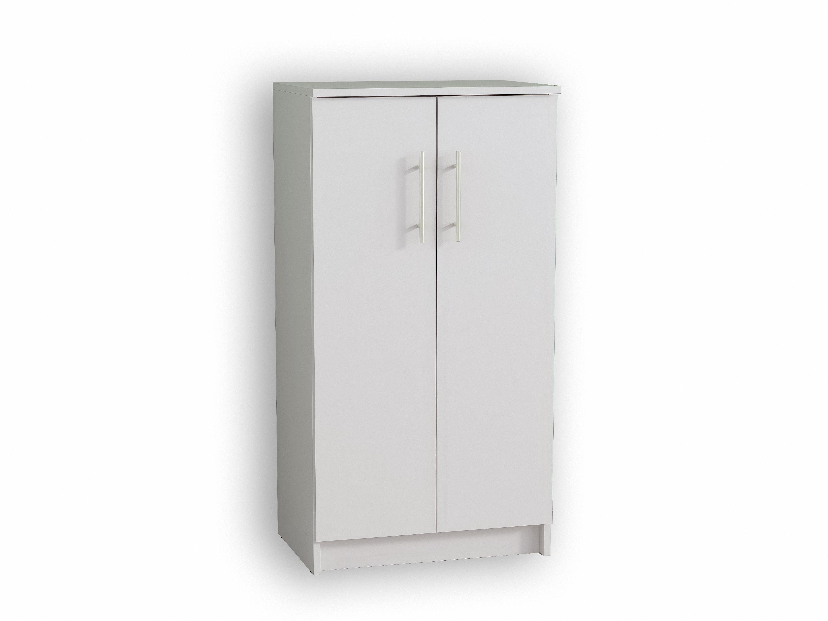 Тумба для обуви с полками F-19 562х402х1080 мм Белый - фото 3