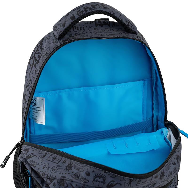 Школьный рюкзак GoPack Education GO25-175M-8 Cool Game с анатомической спинкой (995129) - фото 16 Школьный рюкзак GoPack Education GO25-175M-8 Cool Game с анатомической спинкой (995129) - фото 16