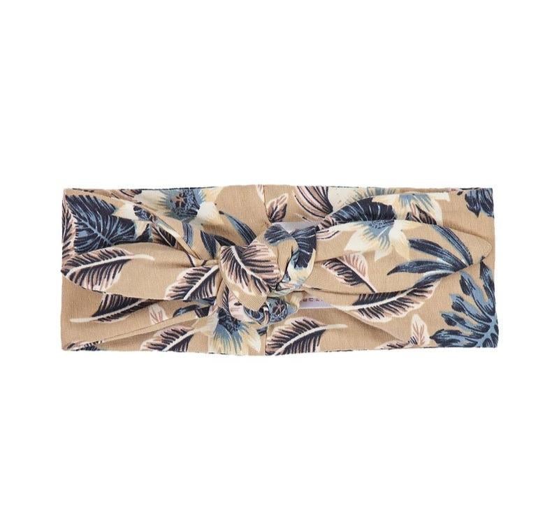 Пов'язка на голову для дівчинки Green Cotton One Size Бежевий (251112135)