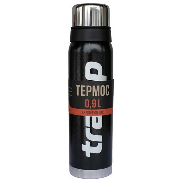 Термос Tramp 0,9 л с пробкой для термосов Expedition UTRA-287 (TRC-027-black)