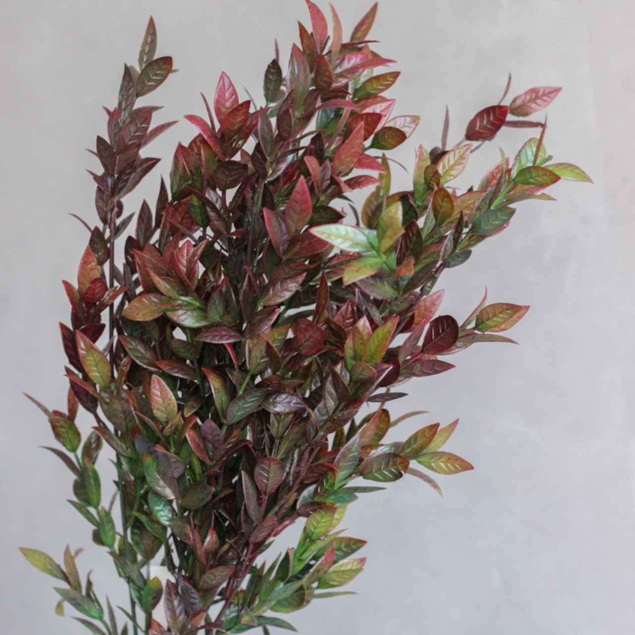 Искусственная ветвь Самшит 60 см Бордовый (2560430896) - фото 2 Искусственная ветвь Самшит 60 см Бордовый (2560430896) - фото 2