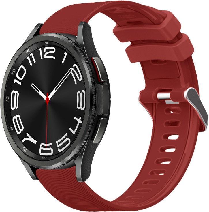 Ремінець Bend для Galaxy Watch 6 Classic 43 мм Wine (37655-42)
