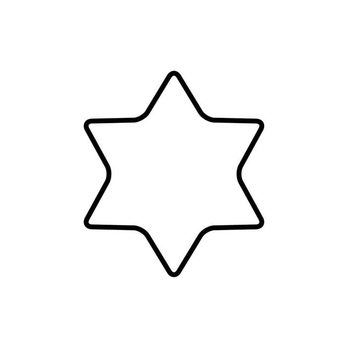 Формочка для печенья Kaiser Звездочка металлическая 6 см (33972310)