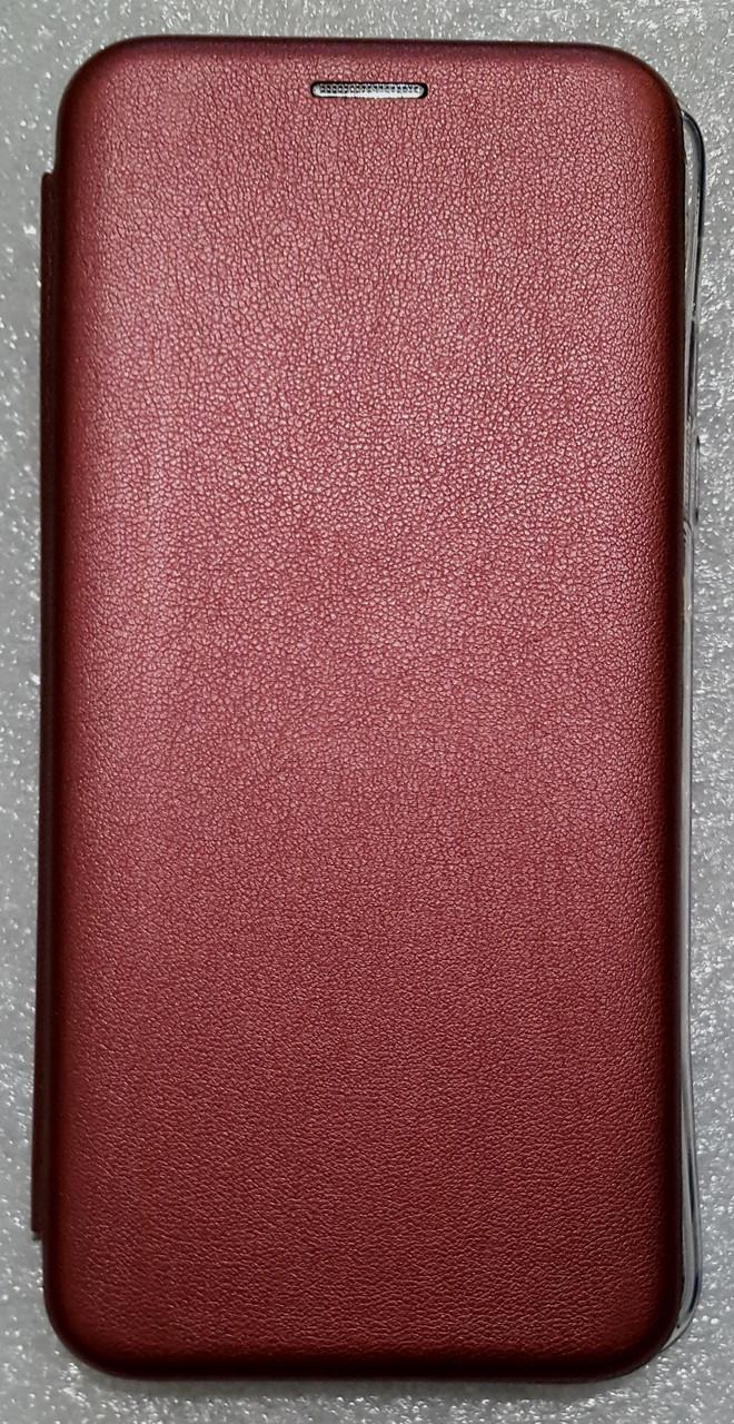 Чохол-книжка "Classy Level" для Samsung A605/A6 Plus 2018 бордовий