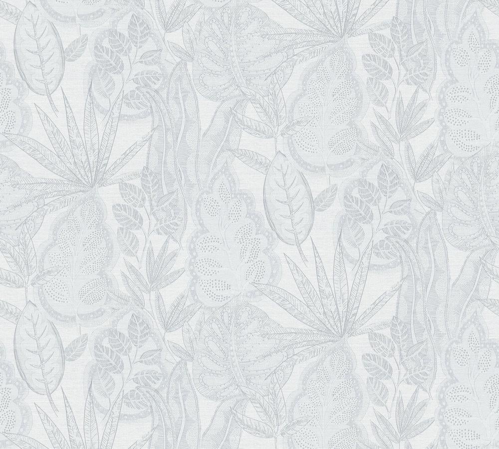 Обои виниловые на флизелиновой основе A.S. Creation Royal Botanic 39406-1 Серый (13557062)