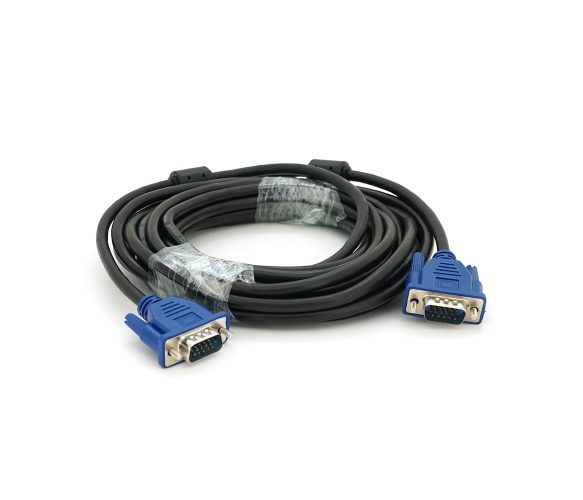 Кабель Merlion VGA M - VGA M 5 м 2 феррита Black/Blue (26449699)