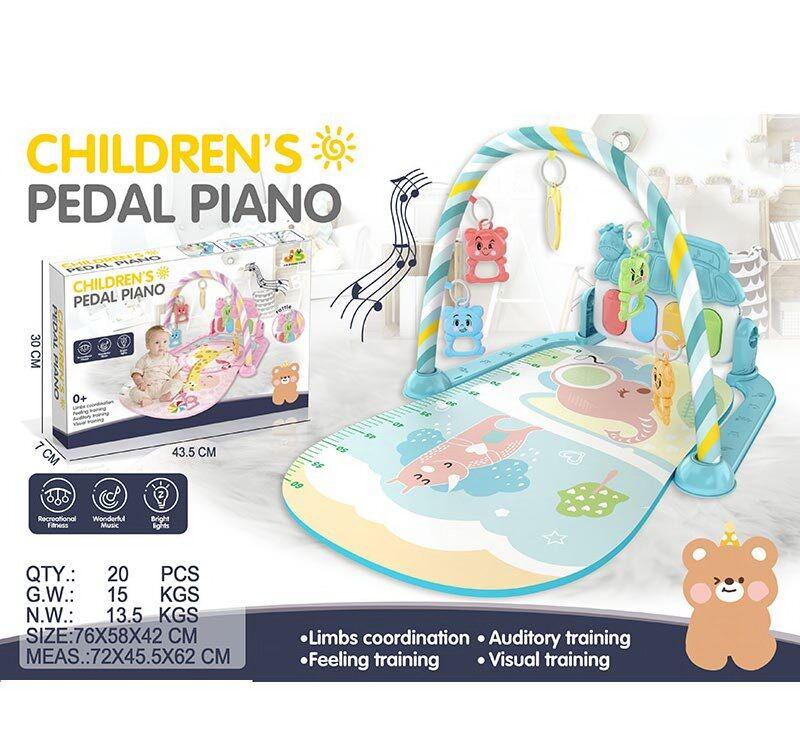 Развивающий коврик 518 A28 звук подсветка пианино 5 подвесок ростомер в коробке (OR00001357) - фото 2 Развивающий коврик 518 A28 звук подсветка пианино 5 подвесок ростомер в коробке (OR00001357) - фото 2