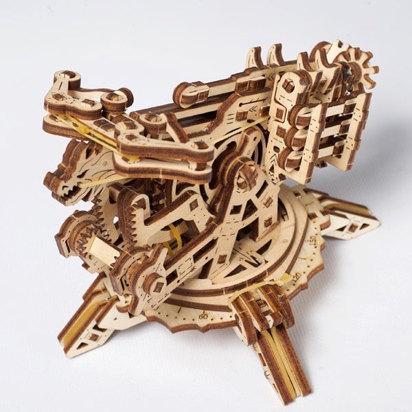 3D пазл механический UGEARS «Башня-Аркбаллиста» - фото 6