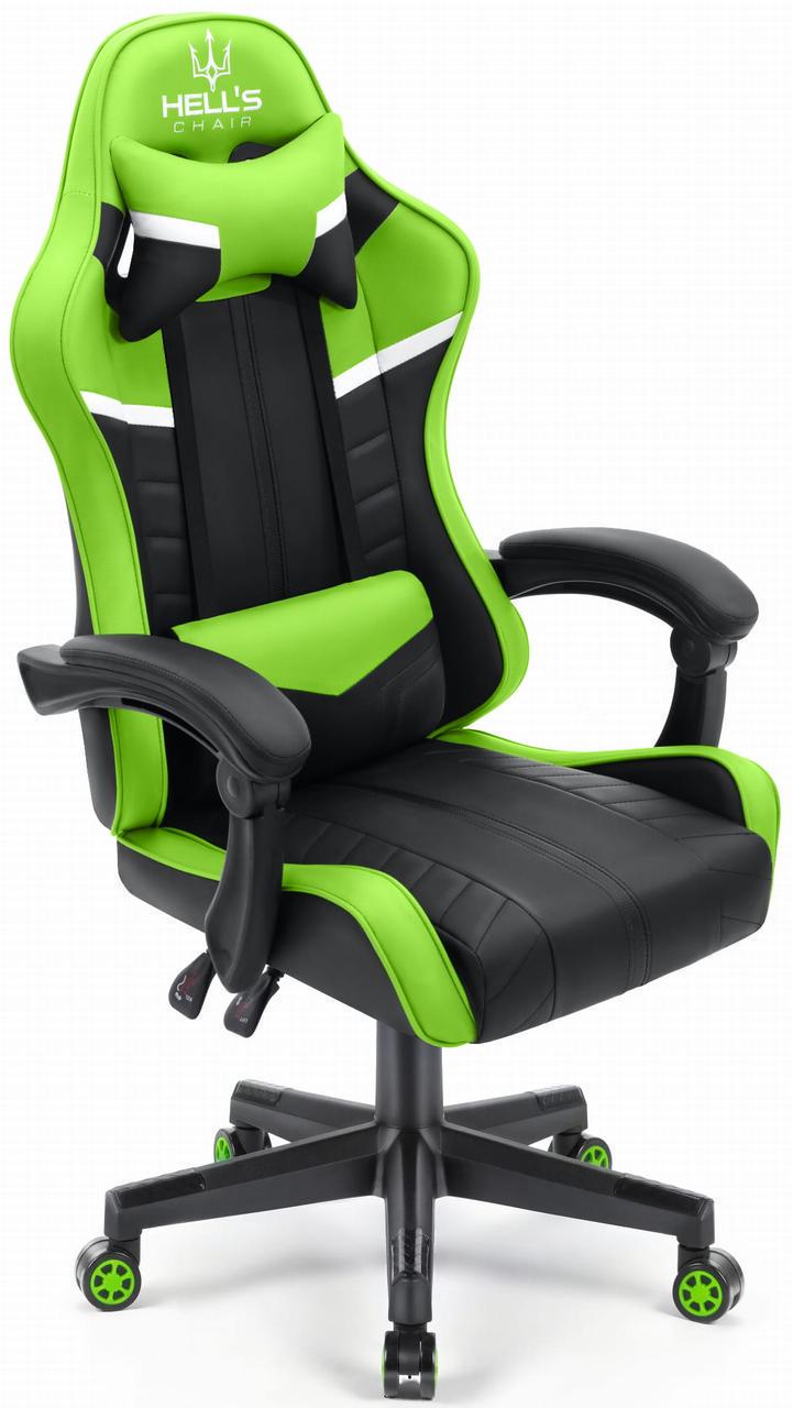 Кресло компьютерное Hell's Chair HC-1004 Green (2371517972)