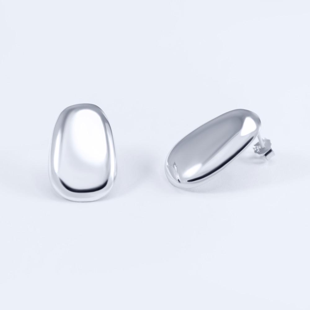 Срібні сережки об'ємні (s2-45)