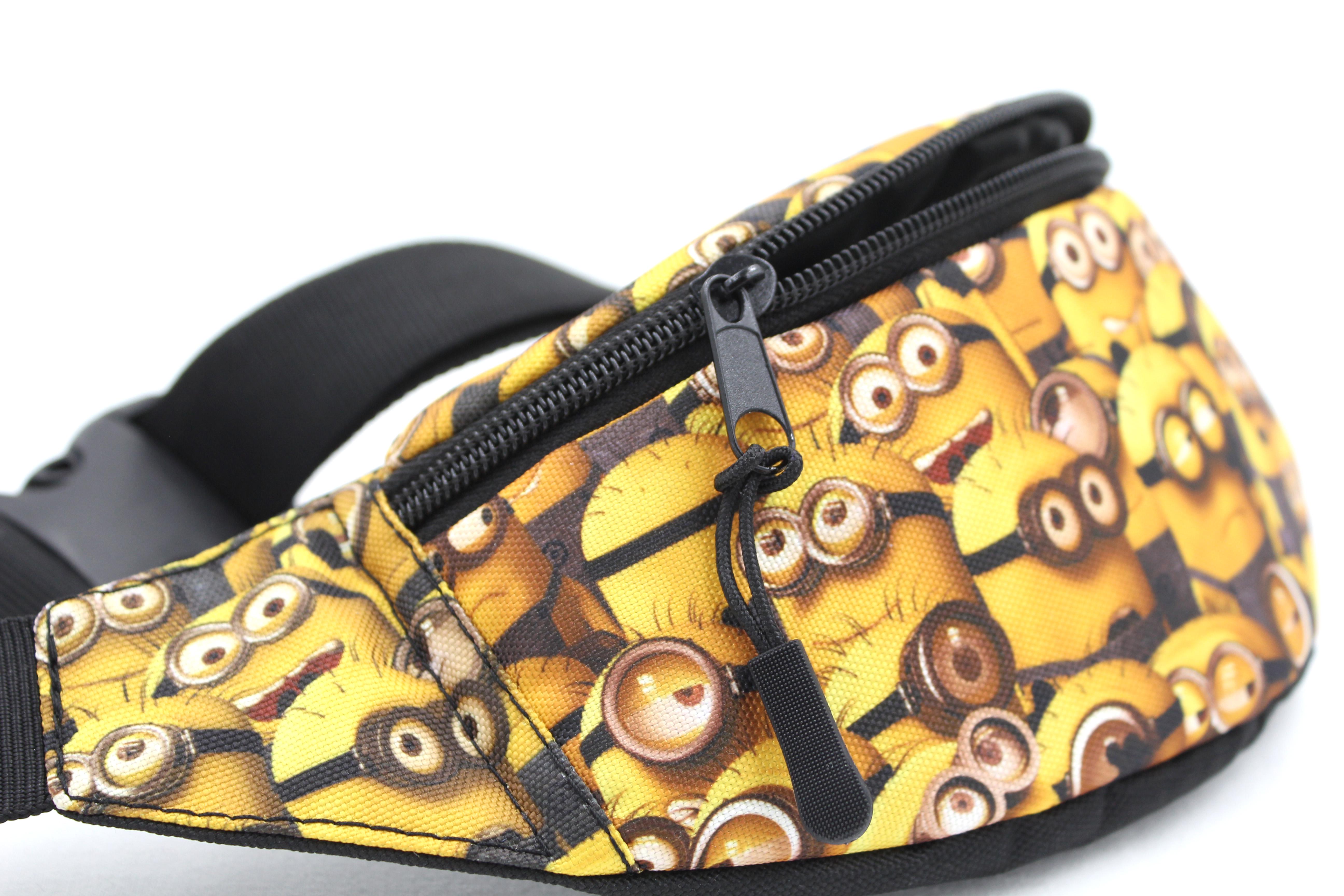 Сумка бананка дитяча з регулюючим ремінцем 4-8 років Посіпаки (Д-013) - фото 2 Сумка бананка дитяча з регулюючим ремінцем 4-8 років Посіпаки (Д-013) - фото 2