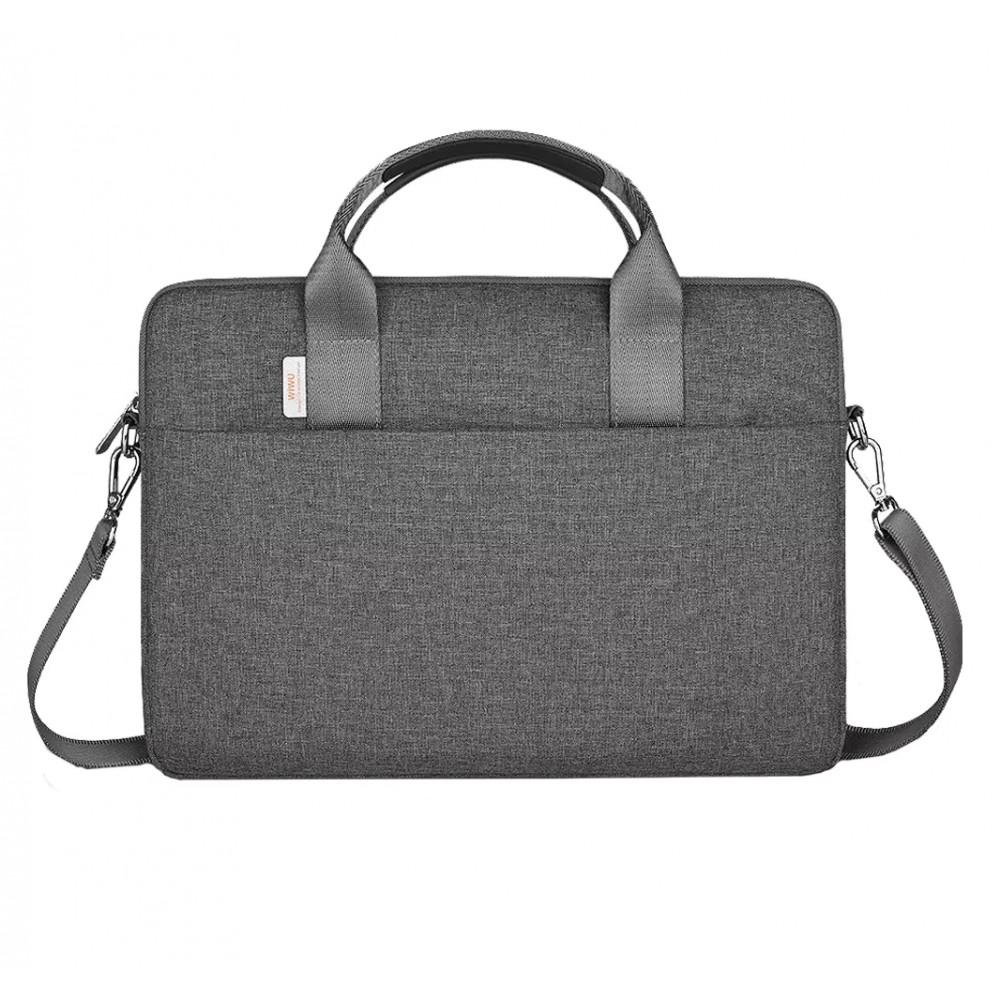 Сумка для ноутбука WiWU Minimalist Laptop Bag 15.6" Grey (ts000072906000023168)