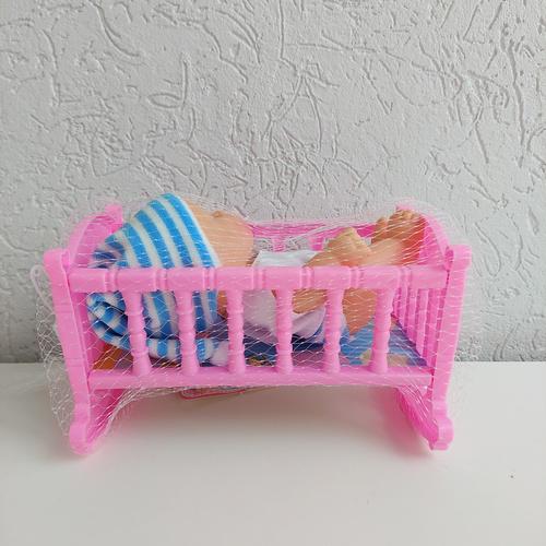 Пупс Кроватка в сетке (D 1433) - фото 4 Пупс Кроватка в сетке (D 1433) - фото 4