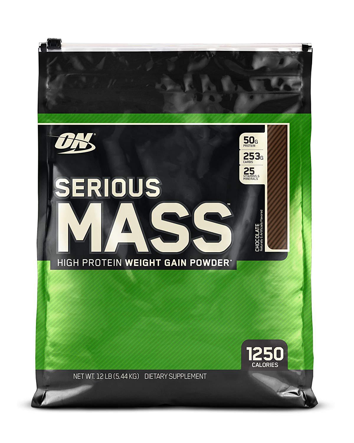 Гейнер Optimum Nutrition Serious Mass 5,45 кг Шоколад