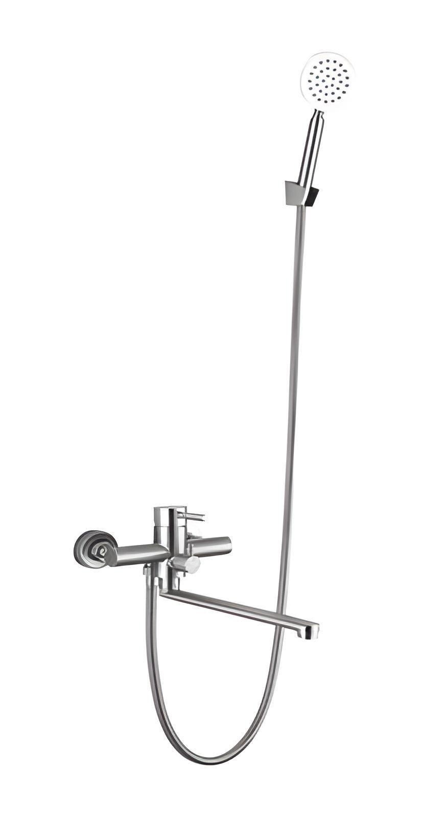 Змішувач для ванни RIZO RS36N з лійкою для душу Хром (SW-100755)