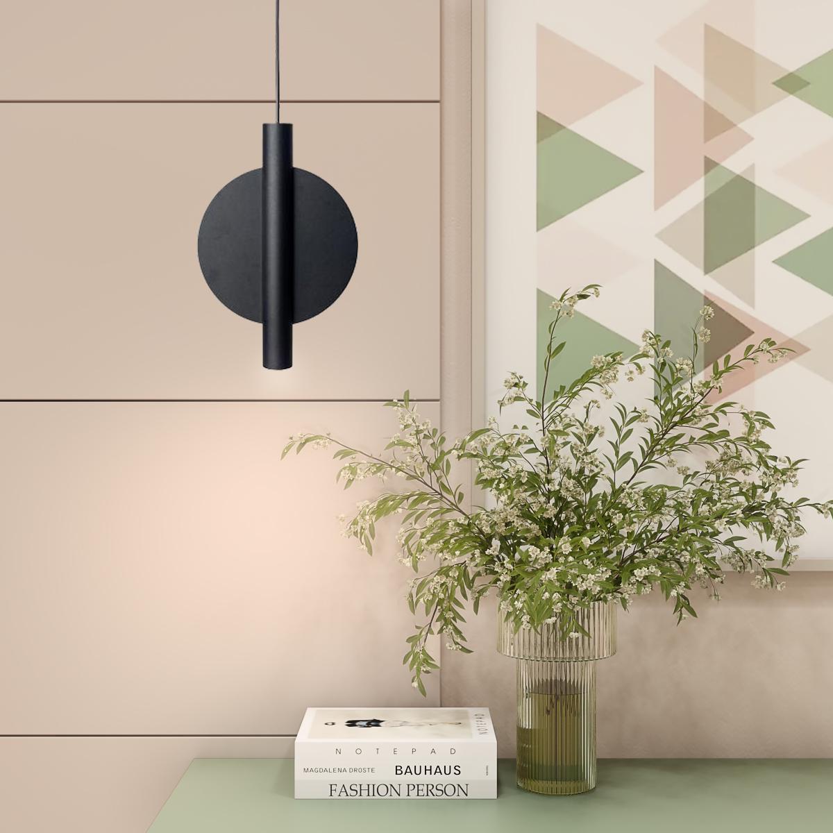 Подвесной светильник в стиле лофт MSK Electric Disk под лампу Е27 (NL 2650 BK) - фото 2 Подвесной светильник в стиле лофт MSK Electric Disk под лампу Е27 (NL 2650 BK) - фото 2