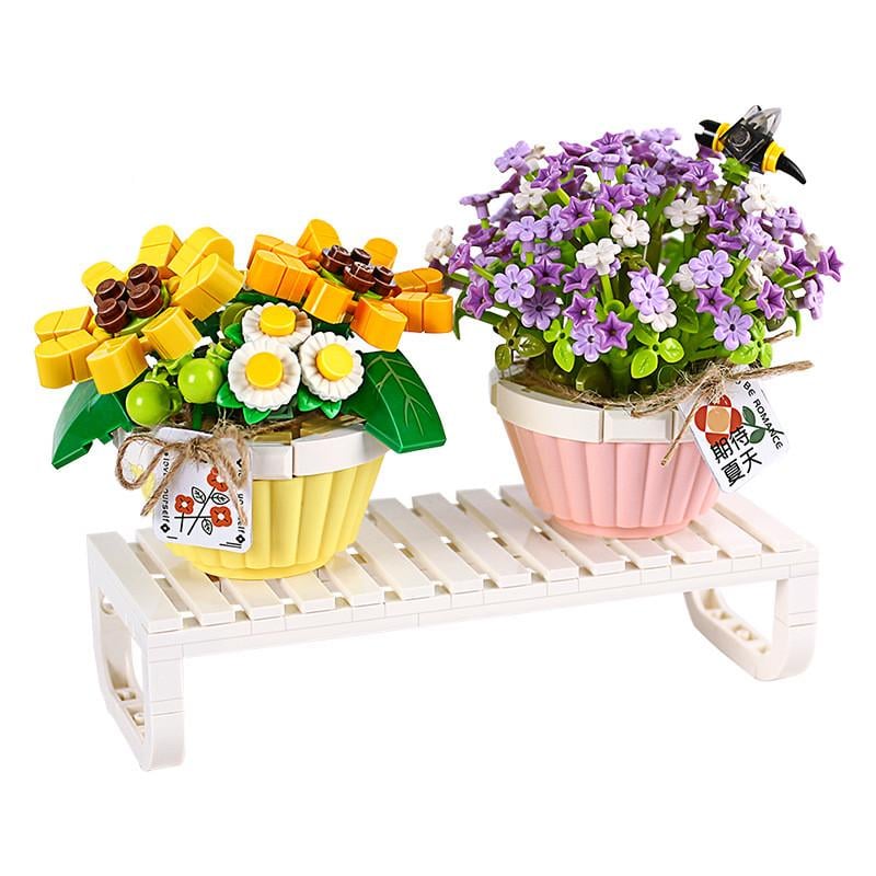 Конструктор строительных блоков 3D LOZ 1674 Букеты цветов в горшке 543 детали пластиковые (2038594040) Конструктор строительных блоков 3D LOZ 1674 Букеты цветов в горшке 543 детали пластиковые (2038594040)