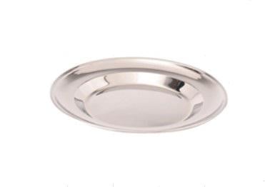 Миска суповая из нержавеющей стали с бортиками сталь 450 мл d 23 см h 3,2 см 2 мм