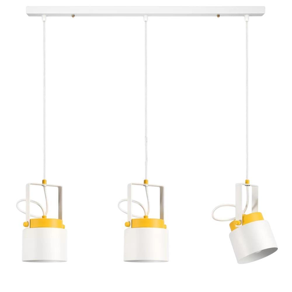 Подвесные прожекторы на планке Scandi Collection White/Yellow (PL-SC0003-3/WH-YLW)