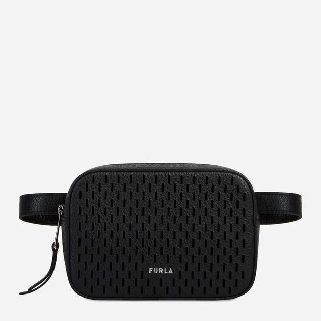 Сумка-поясная женская кожаная Furla Block L Belt Bag 1060322 Черный (8050560569228) Сумка-поясная женская кожаная Furla Block L Belt Bag 1060322 Черный (8050560569228)