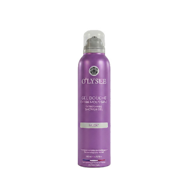 Гель-пена для душа O'LYSEE Extra Foaming Shower Gel Musk с мускусным ароматом 200 мл (35513410)