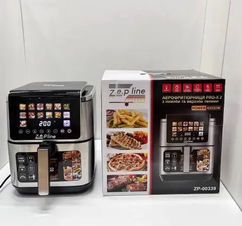 Аерофритюрниця ZepLine ZP-00339 14 програм 13 л (98111)