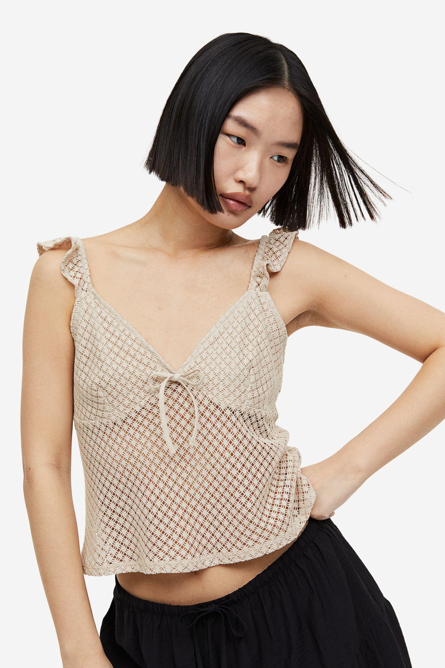 Топ H&M M Бежевий (A11121170059)