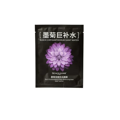 Маска для лица тканевая Bioaqua с экстрактом черной хризантемы 30 г (27301856)