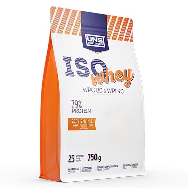 Протеин UNS Iso Whey 750 г Молочный шоколад-кокос (6676V11207)