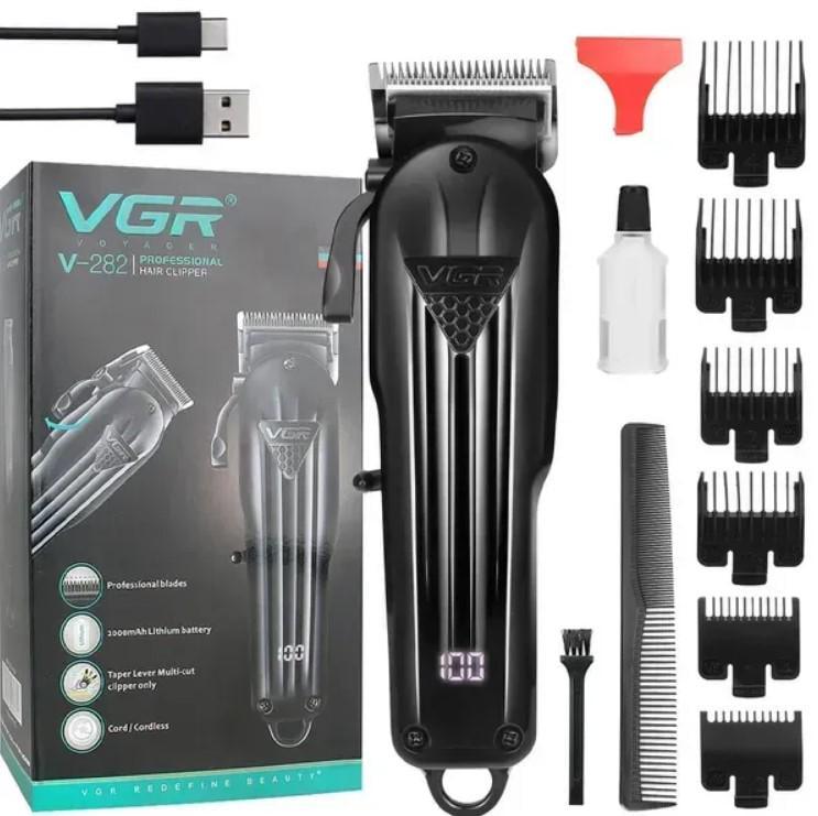 Машинка для стрижки VGR V-282 Чорний (2390000036)