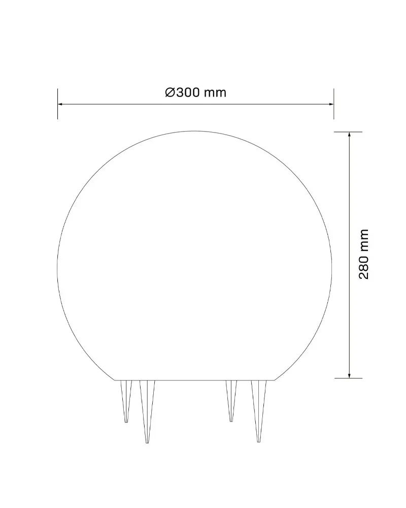 Уличный светильник Polux 330345 Argento - фото 3 Уличный светильник Polux 330345 Argento - фото 3