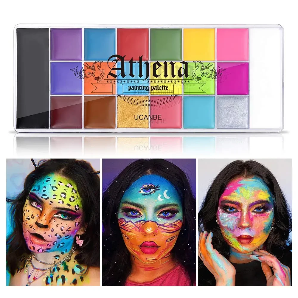 Набор для боди-арта и аквагрима Athena 20 цветов (2641336781) - фото 6 Набор для боди-арта и аквагрима Athena 20 цветов (2641336781) - фото 6
