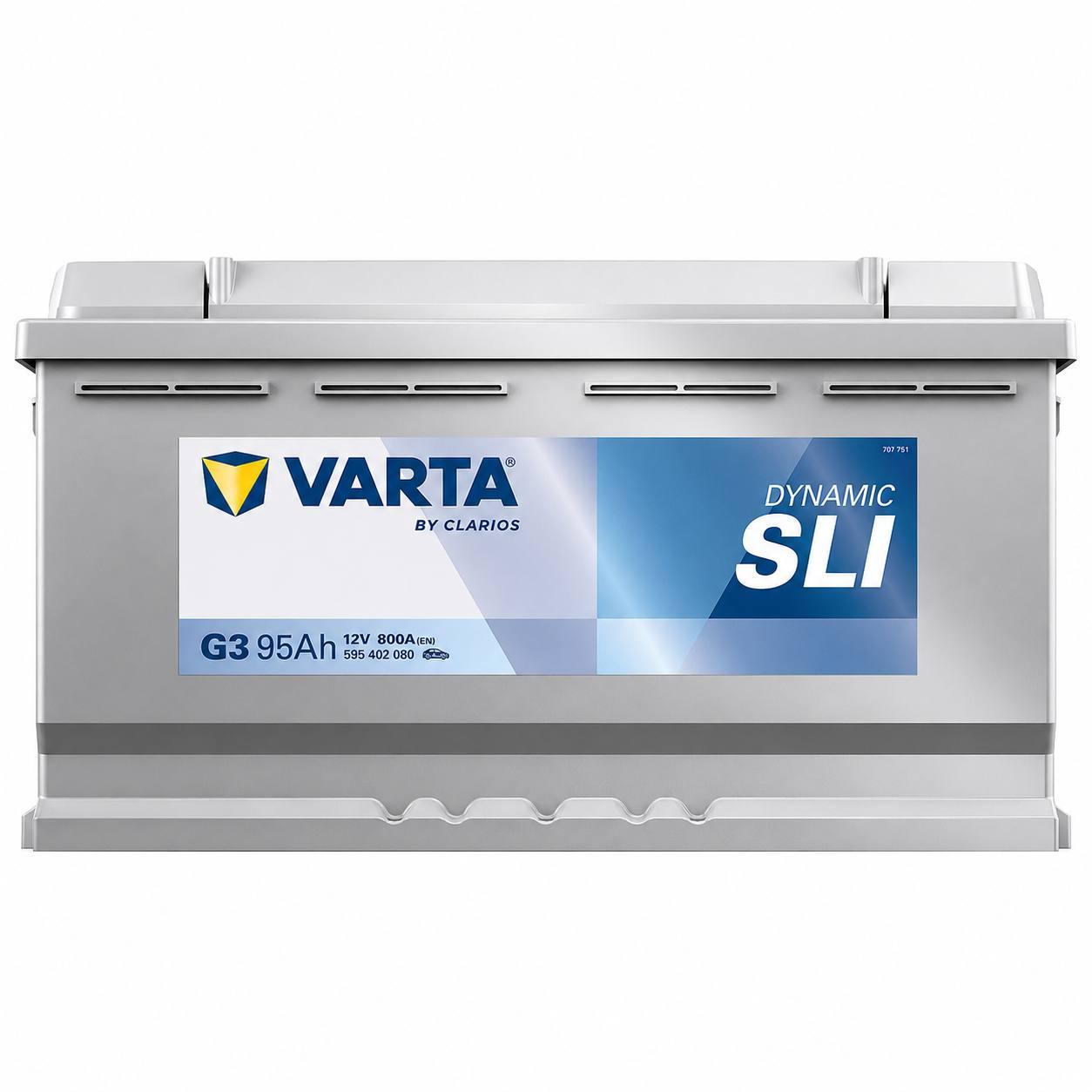 Аккумулятор автомобильный Varta G3 95 Ah 800A R+ 12V (3141016634) Аккумулятор автомобильный Varta G3 95 Ah 800A R+ 12V (3141016634)
