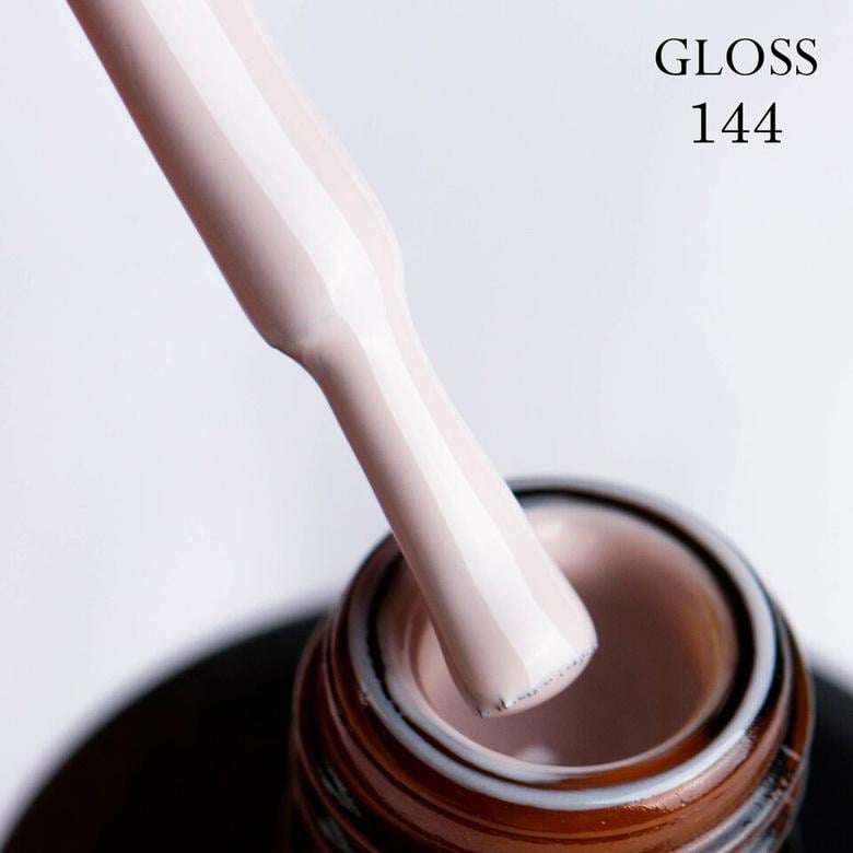 Гель-лак GLOSS 144 11 мл Нюдовый (6441)