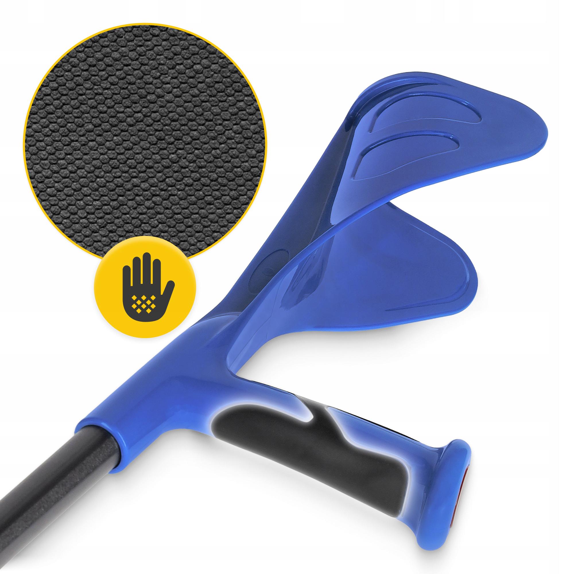 Милиці ортопедичні 4fizjo PRO 2 шт. з опорою для ліктя Blue (P-5905973403580) - фото 8