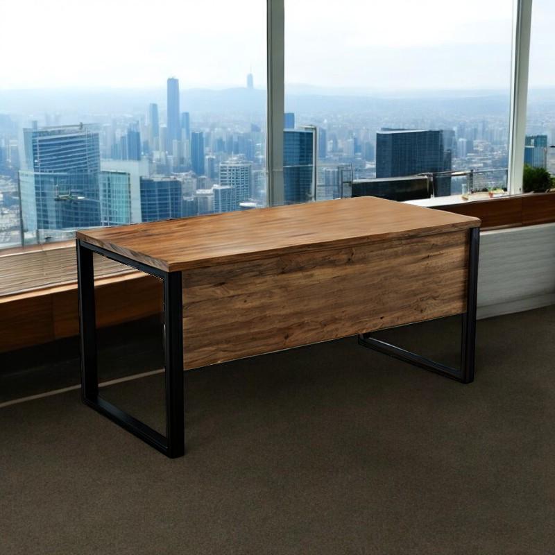 Стіл керівника Tobi Sho LOFT Volcano СКВ/1 прямий стільниця 36 мм 1800х800х765 Фаєрвуд - фото 4