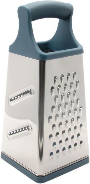 Тертка Lessner Sky Blue 4 грані з пластиковою ручкою (10098)