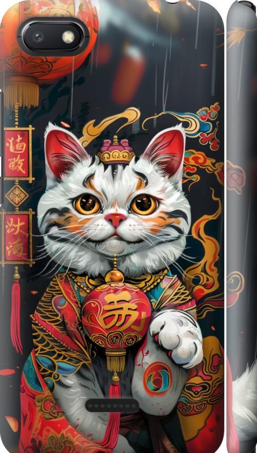 Чехол на Xiaomi Redmi 6A China Cat v2 (6135m-1531-42517)