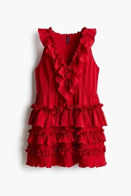 Платье H&M 1280381 M Красный