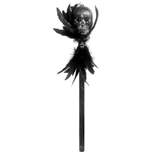 Трость Tulum череп SETA Decor 22-369BLK-SL