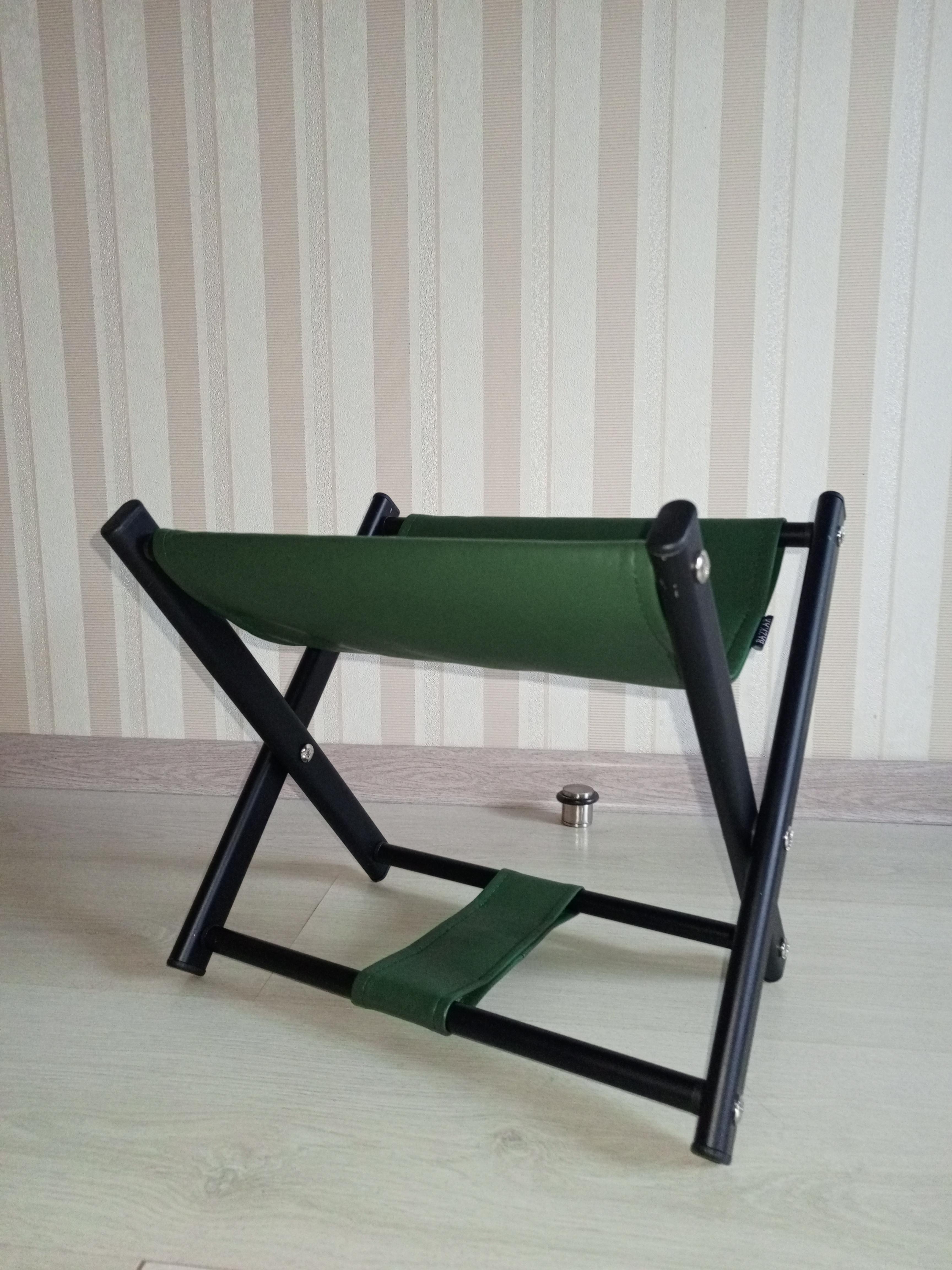 Підставка для сумки висота 31 см Зелений/Чорний - фото 3 Підставка для сумки висота 31 см Зелений/Чорний - фото 3