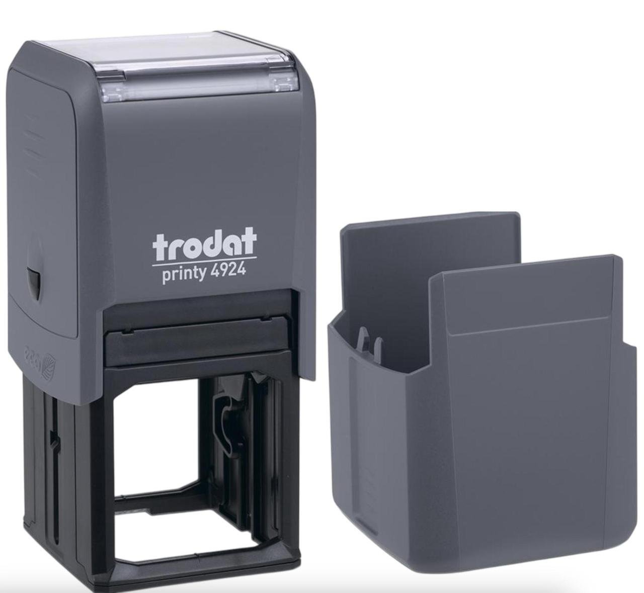 Оснащение к печати Trodat 4924 40х40 мм с защитным колпачком Серый (4924 Серый)